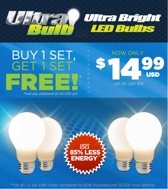 Order your Bell + Howell Ultra Bulb now!